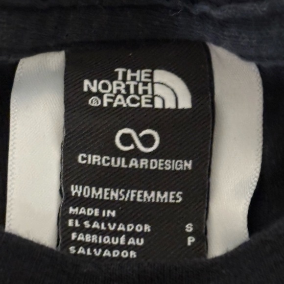 The North Face Black Logo Crew Tee Top - Picture 4 of 5